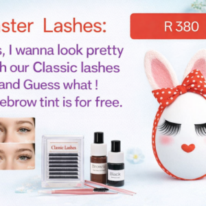Easter Lashes Special – Classic Lashes + Free Brow Tint